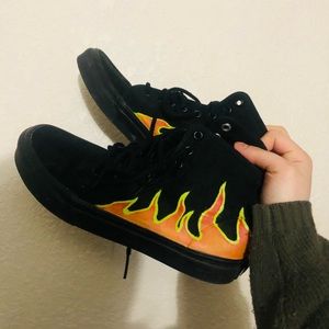 hand-painted vans hightops